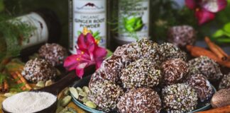 Chocolate & Ashwagandha Protein Bites