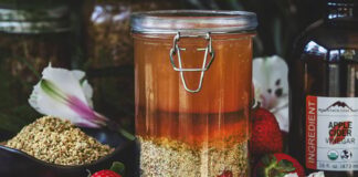 Strawberry Elderflower Shrub Recipe