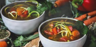 Immune Supporting Soup Broth with Reishi and Astragalus