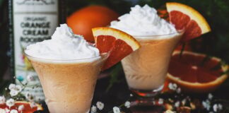 Orange Cream Slushy Mocktail Recipe