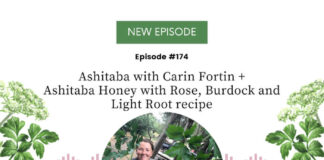 Ashitaba with Carin Fortin
