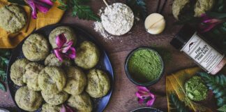 Vegan Matcha Sugar Cookies