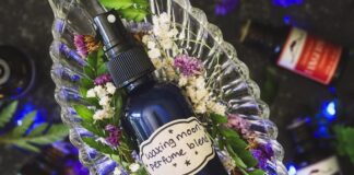 Moon Phase Aromatherapy: Waxing Quarter Moon Perfume Spray